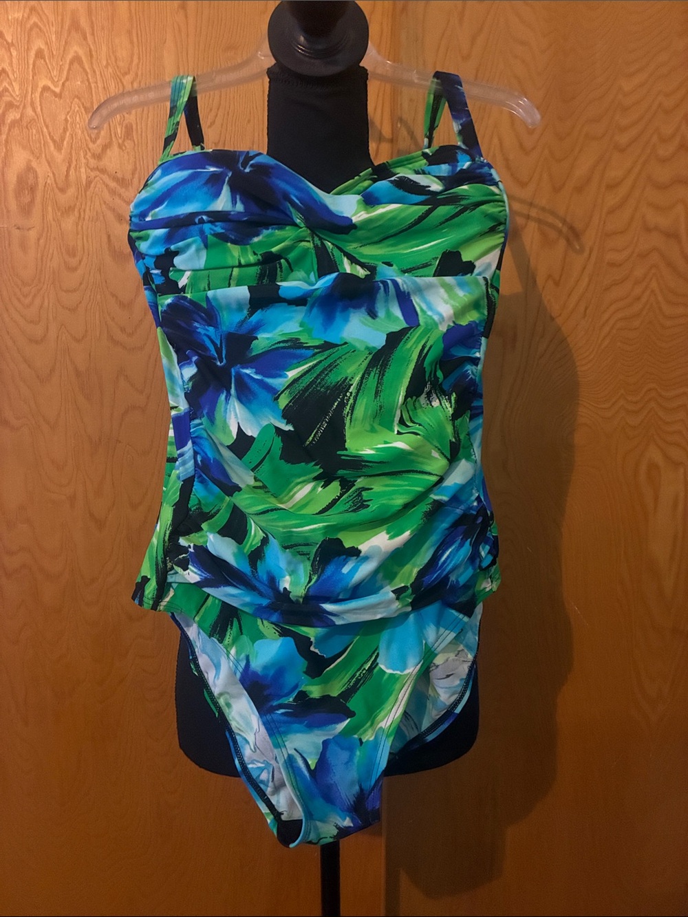 🎉SALE🎉Emerald Bay Blue and Green Floral Swimwear